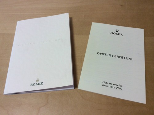 Catalogo vintage rolex - catalogo,
